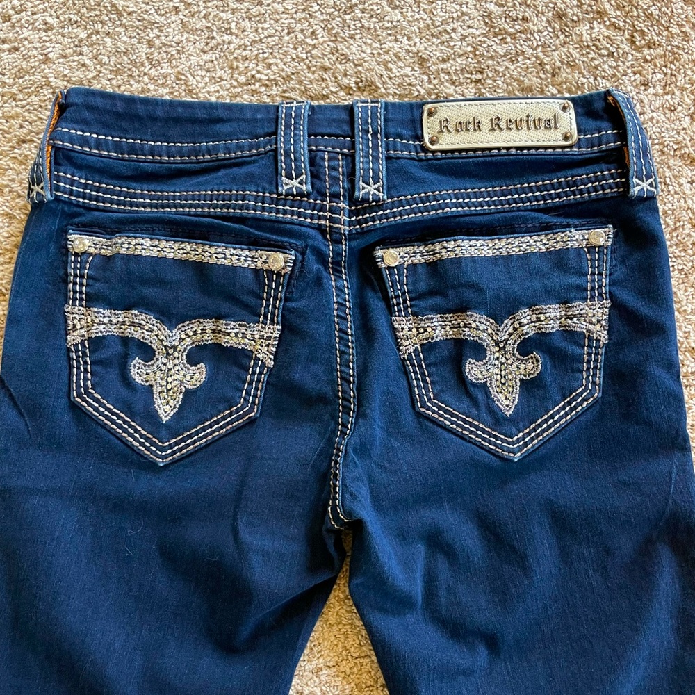 Rock Revival Amanda Boot Cut; Size 28; mid rise